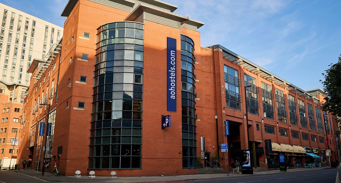 Exterior of a&o Manchester City Centre