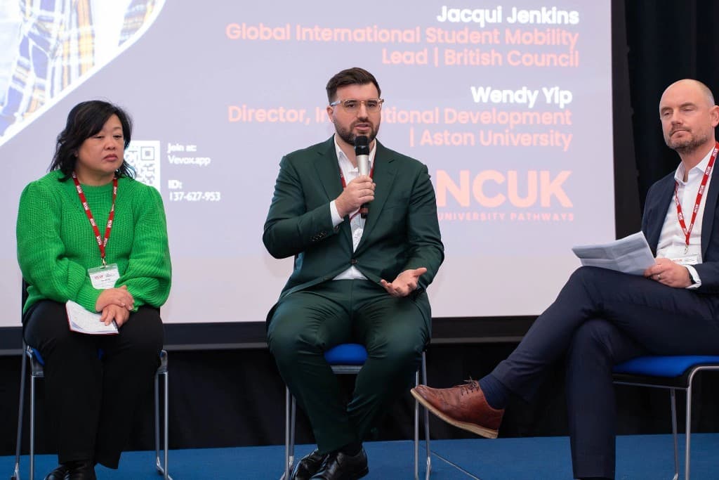 A panel discussion at a previous NCUK gathering